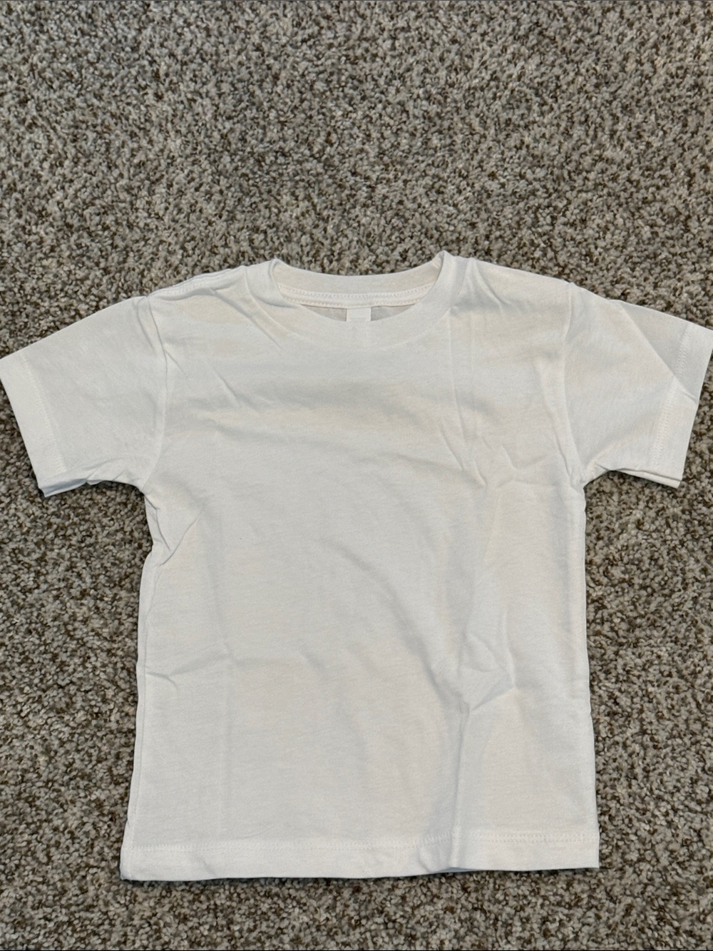 Bella Canvas White Short Sleeve Kids Tee